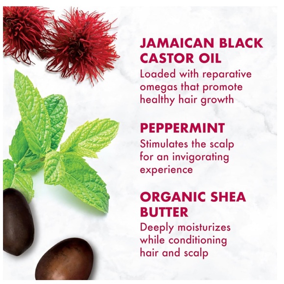 SheaMoisture 100% Pure Jamaican Black Castor Oil LeaveIn for Damaged Hair 11.5oz - Picture 4 of 13